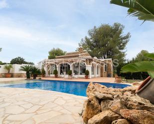 Vista exterior de Casa o xalet en venda en Jávea / Xàbia amb Aire condicionat, Calefacció i Jardí privat