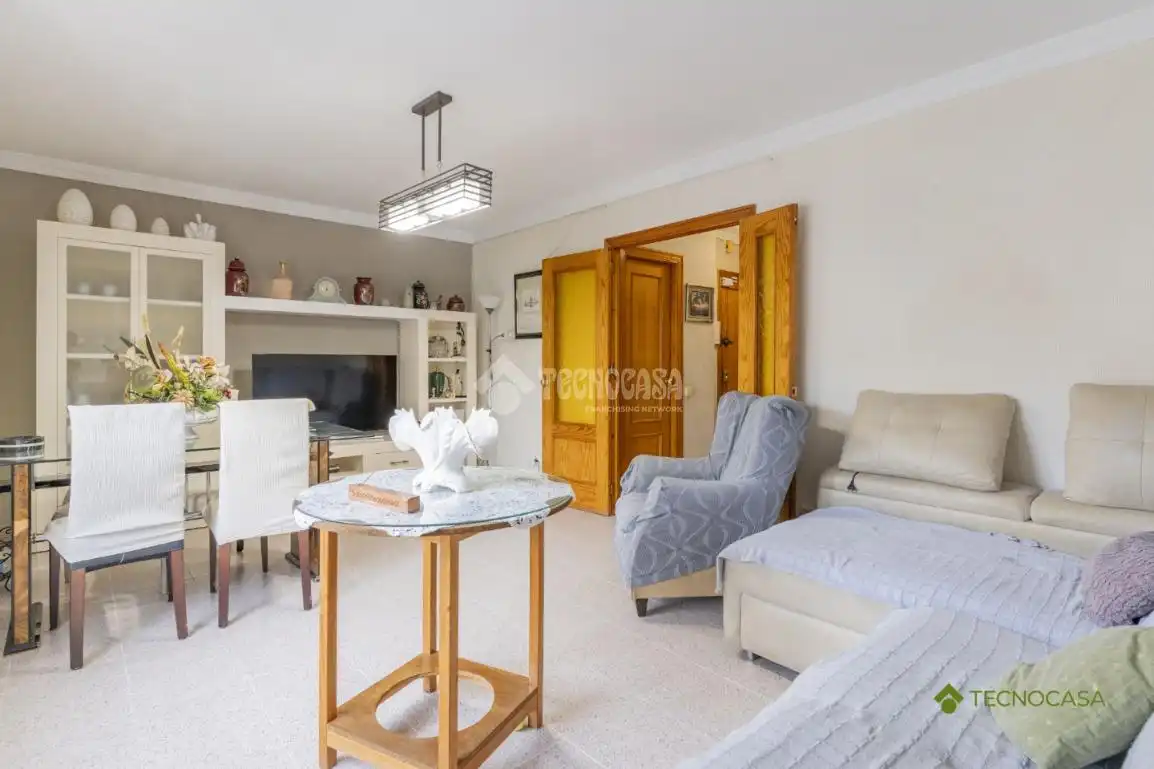 Sala de estar de Piso en venta en Roquetas de Mar con Aire acondicionado y Terraza