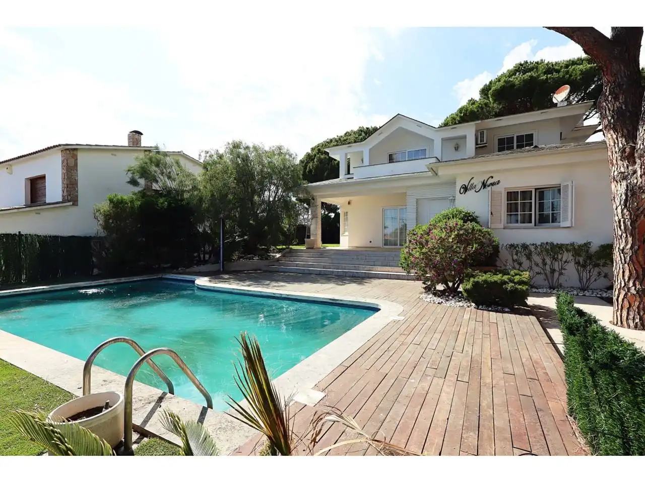 Piscina de Casa o xalet en venda en Lloret de Mar amb Aire condicionat, Jardí privat i Terrassa