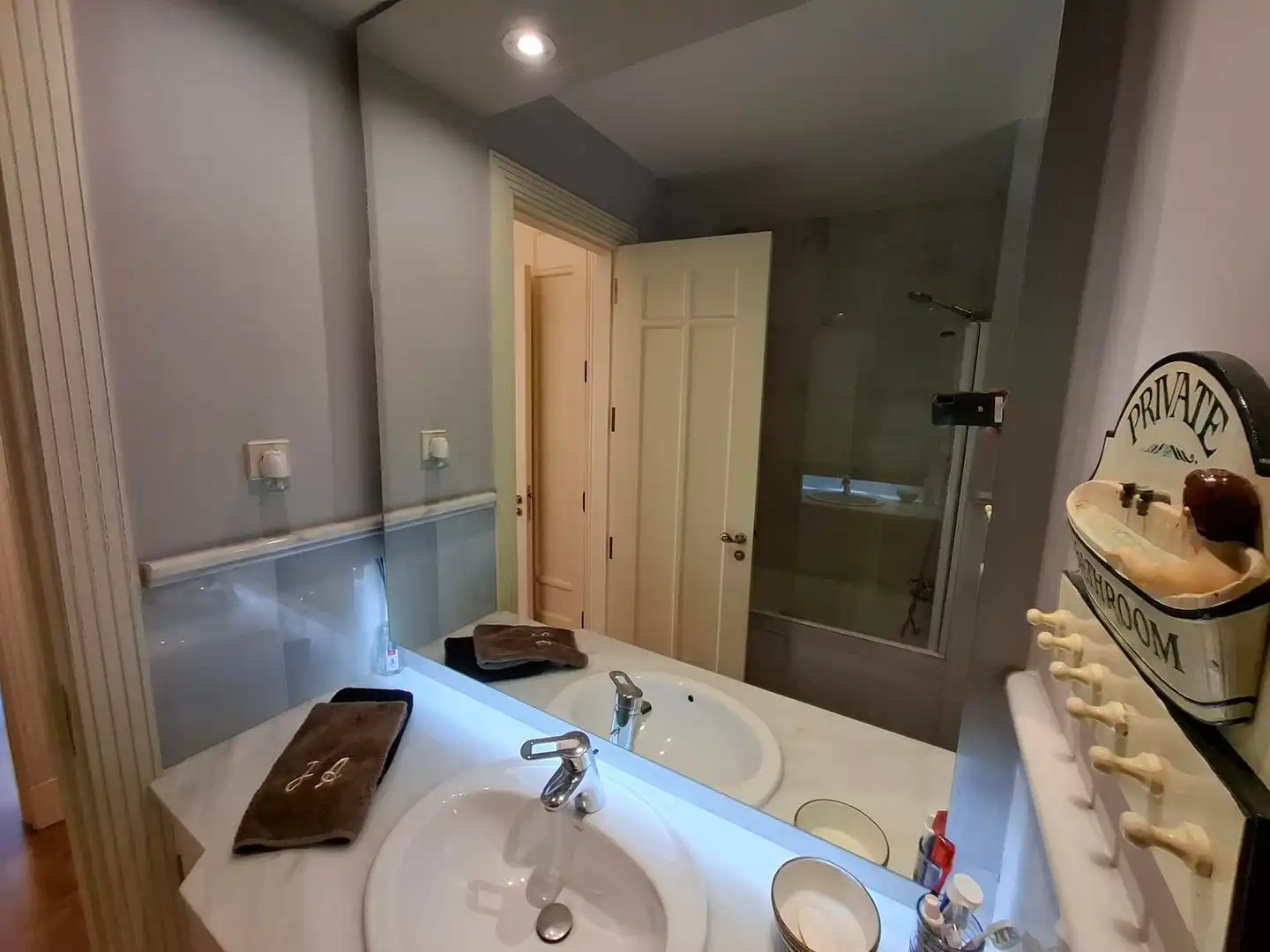 Baño de Casa o chalet en venta en Alicante / Alacant con Calefacción, Jardín privado y Terraza