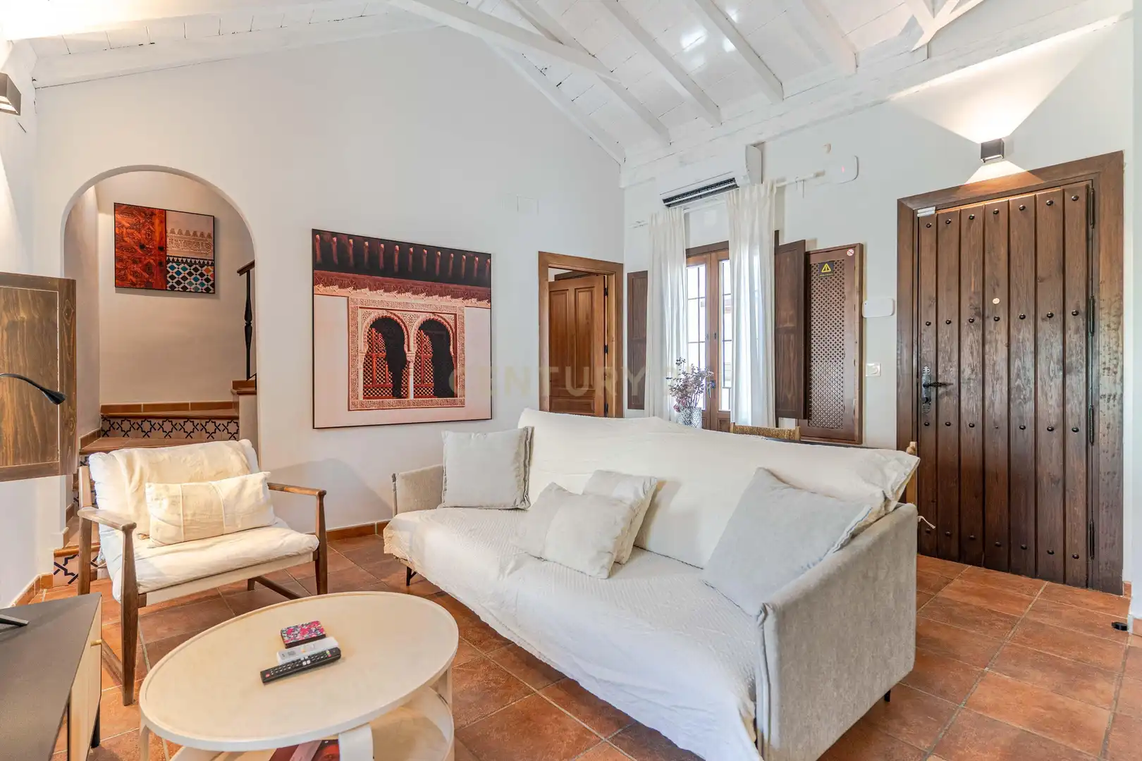 Sala d'estar de Pis en venda en Granada amb Aire condicionat