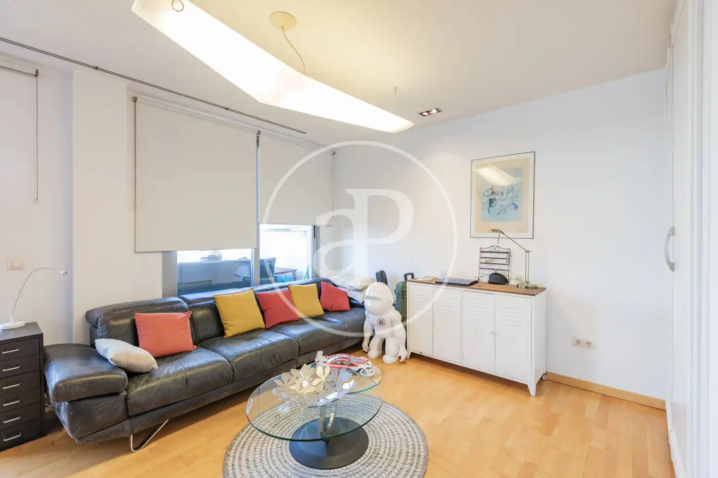 Living room of Attic for sale in San Sebastián de los Reyes  with Air Conditioner, Heating and Terrace