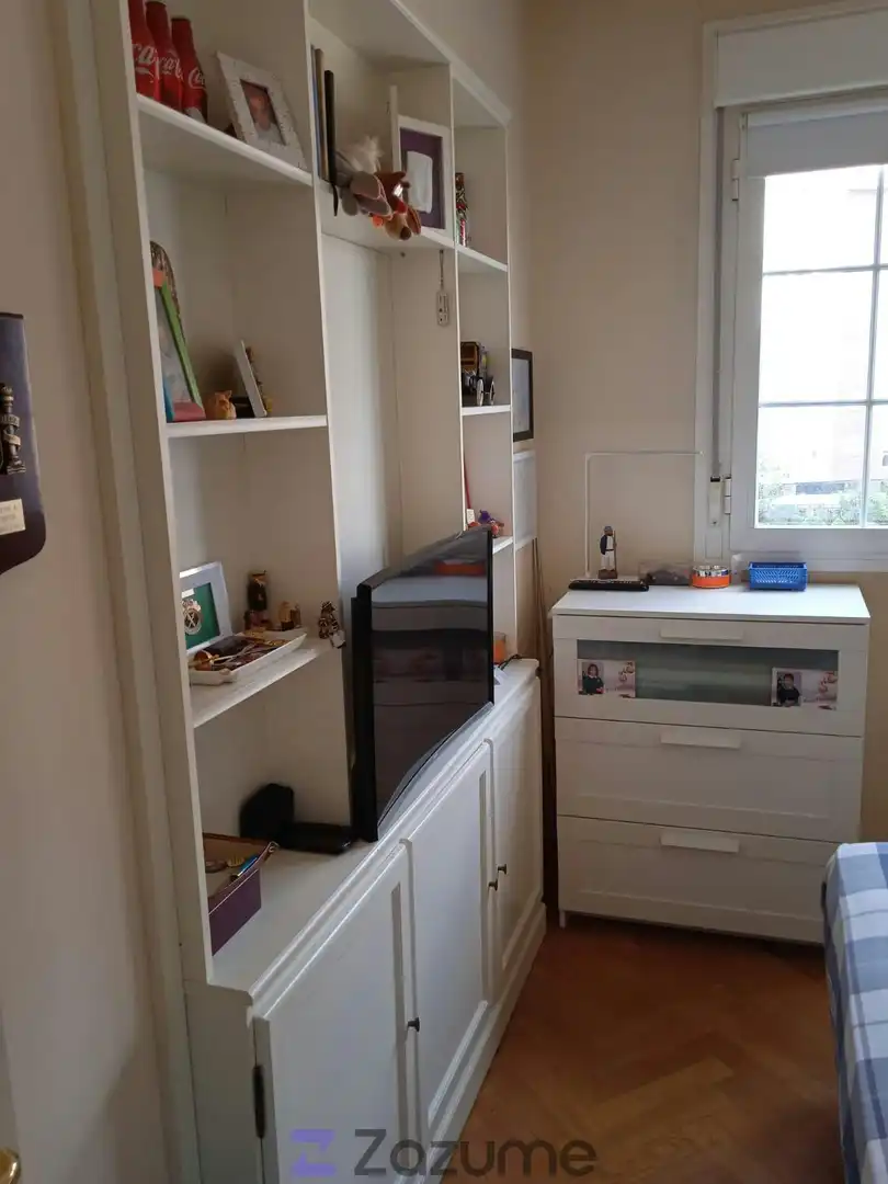 Wohnzimmer von Wohnungen zur Miete in Madrid mit Klimaanlage, Heizung und Privatgarten