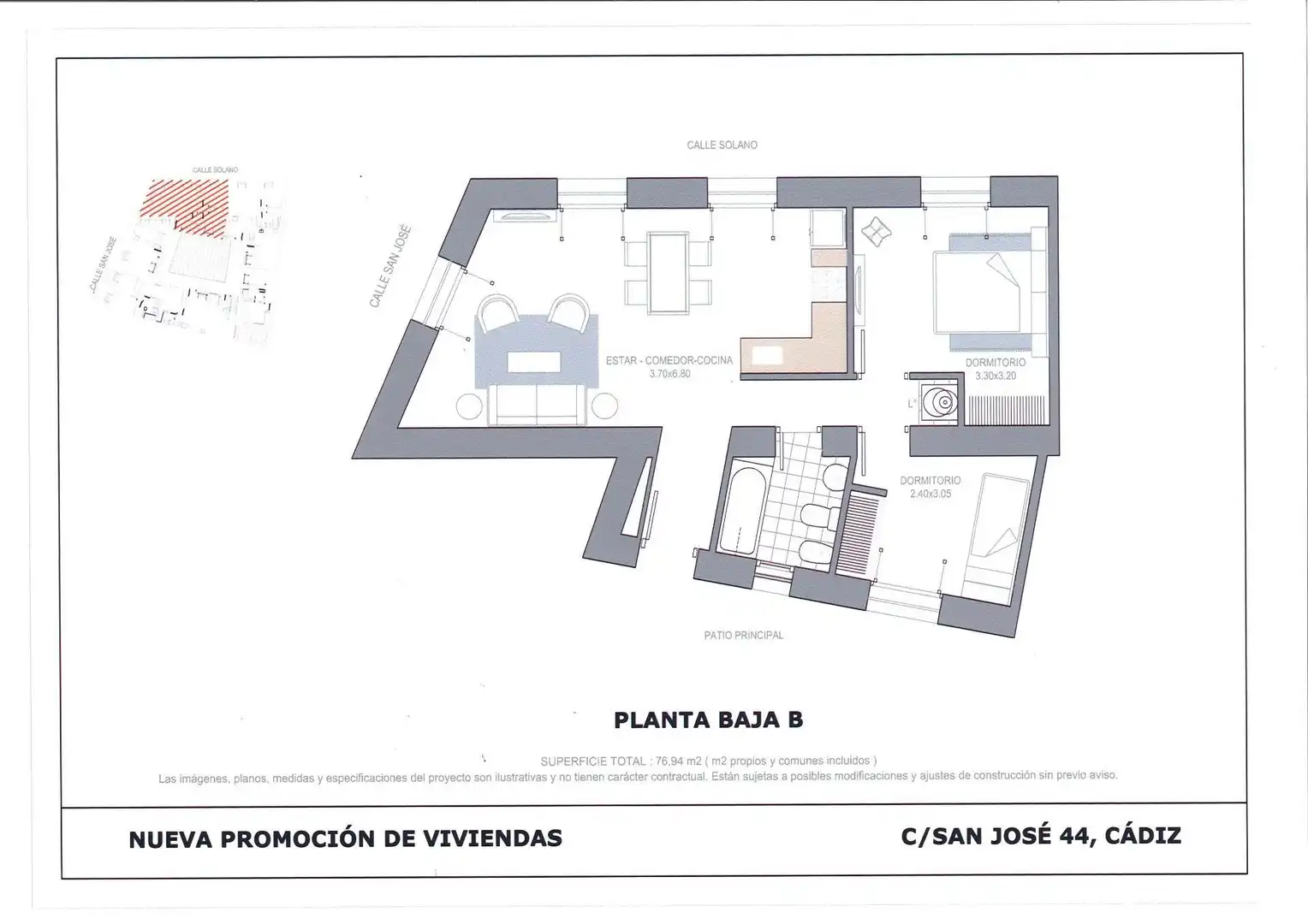 Planta baja en venta en La Caleta - La Viña