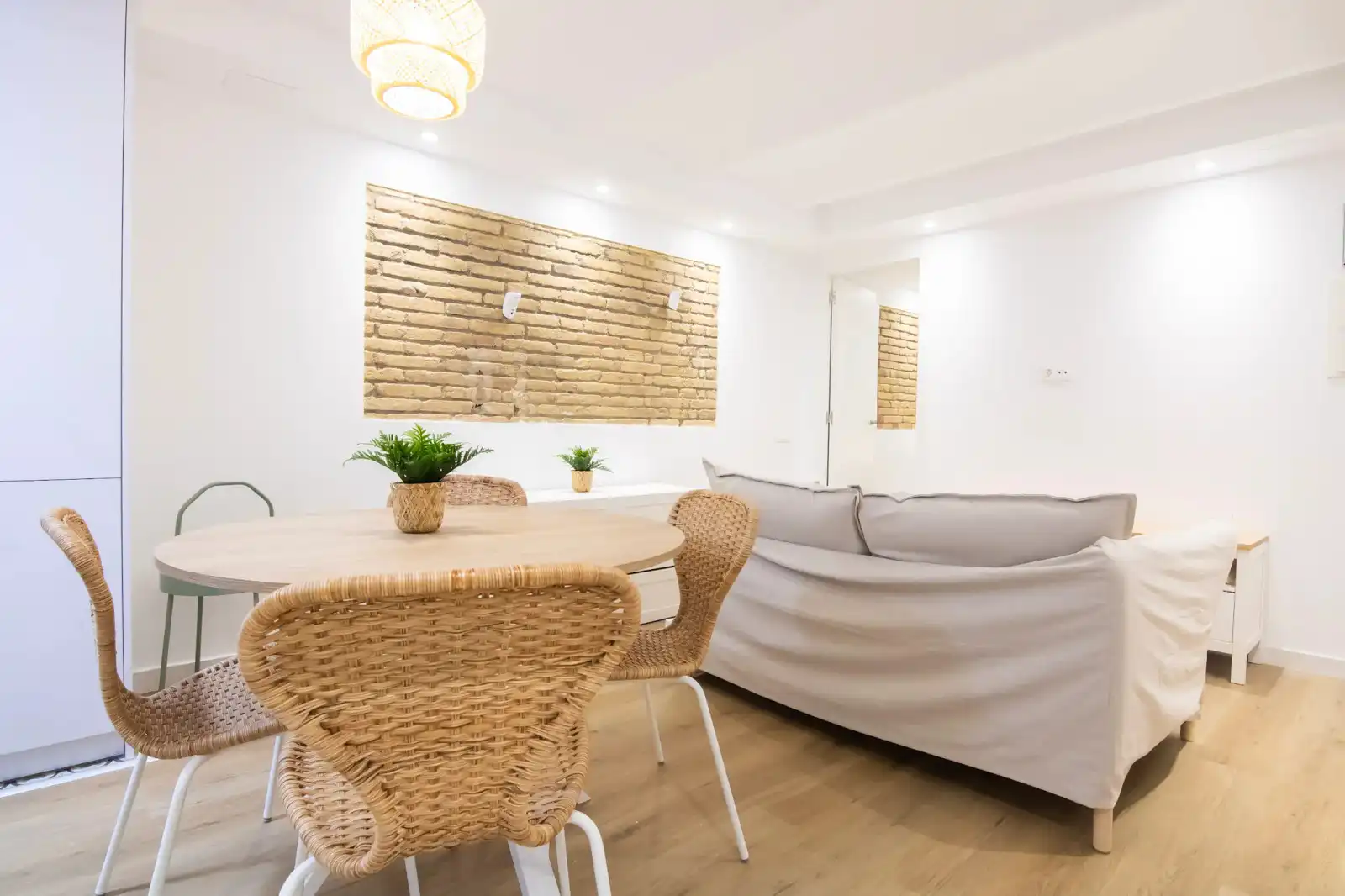 Living room of Flat for rent in Sants - Montjuïc