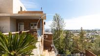 Vista exterior de Casa o xalet en venda en Matadepera amb Aire condicionat, Terrassa i Balcó