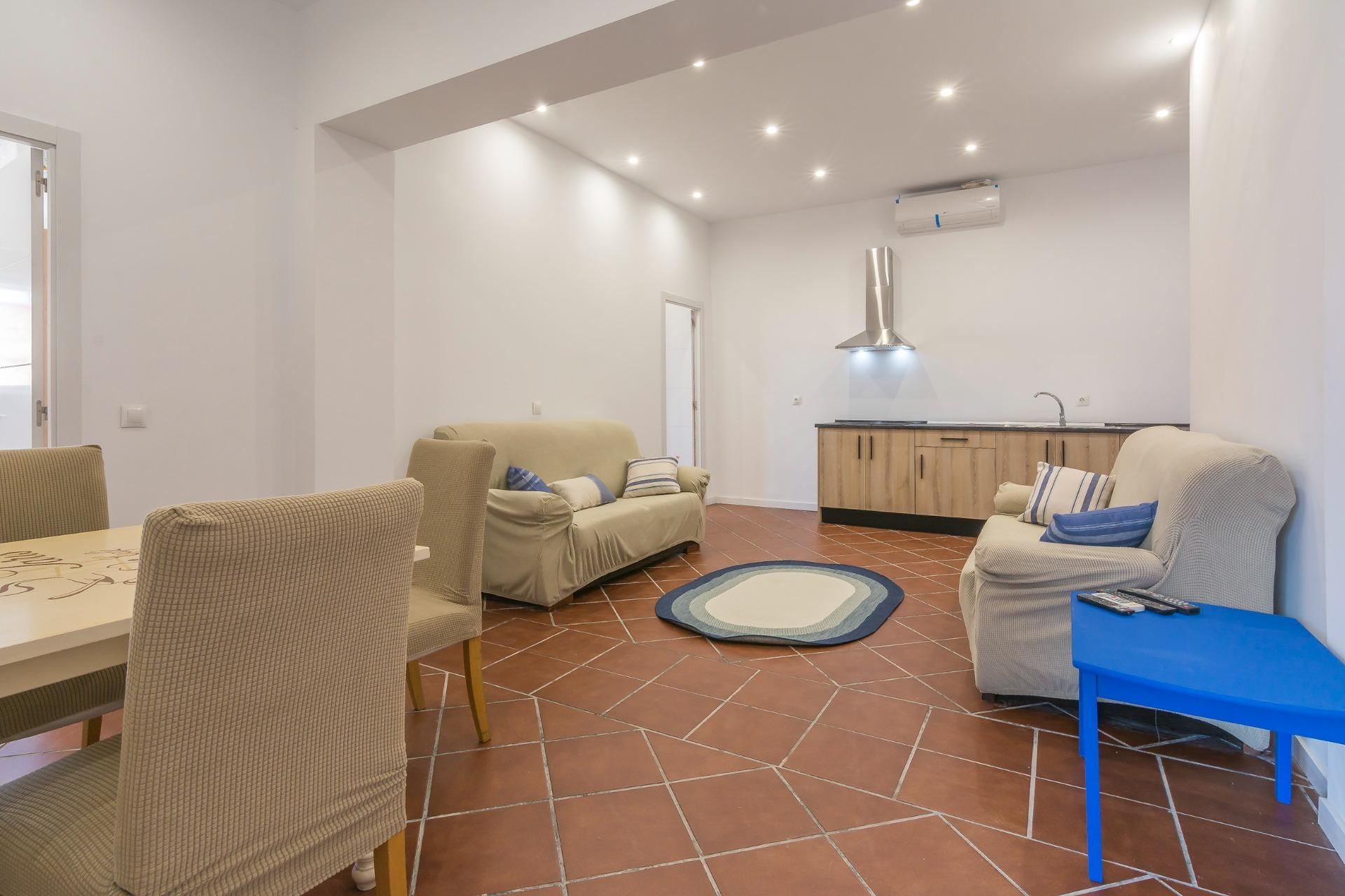 Sala d'estar de Apartament de lloguer en Marbella amb Aire condicionat i Calefacció