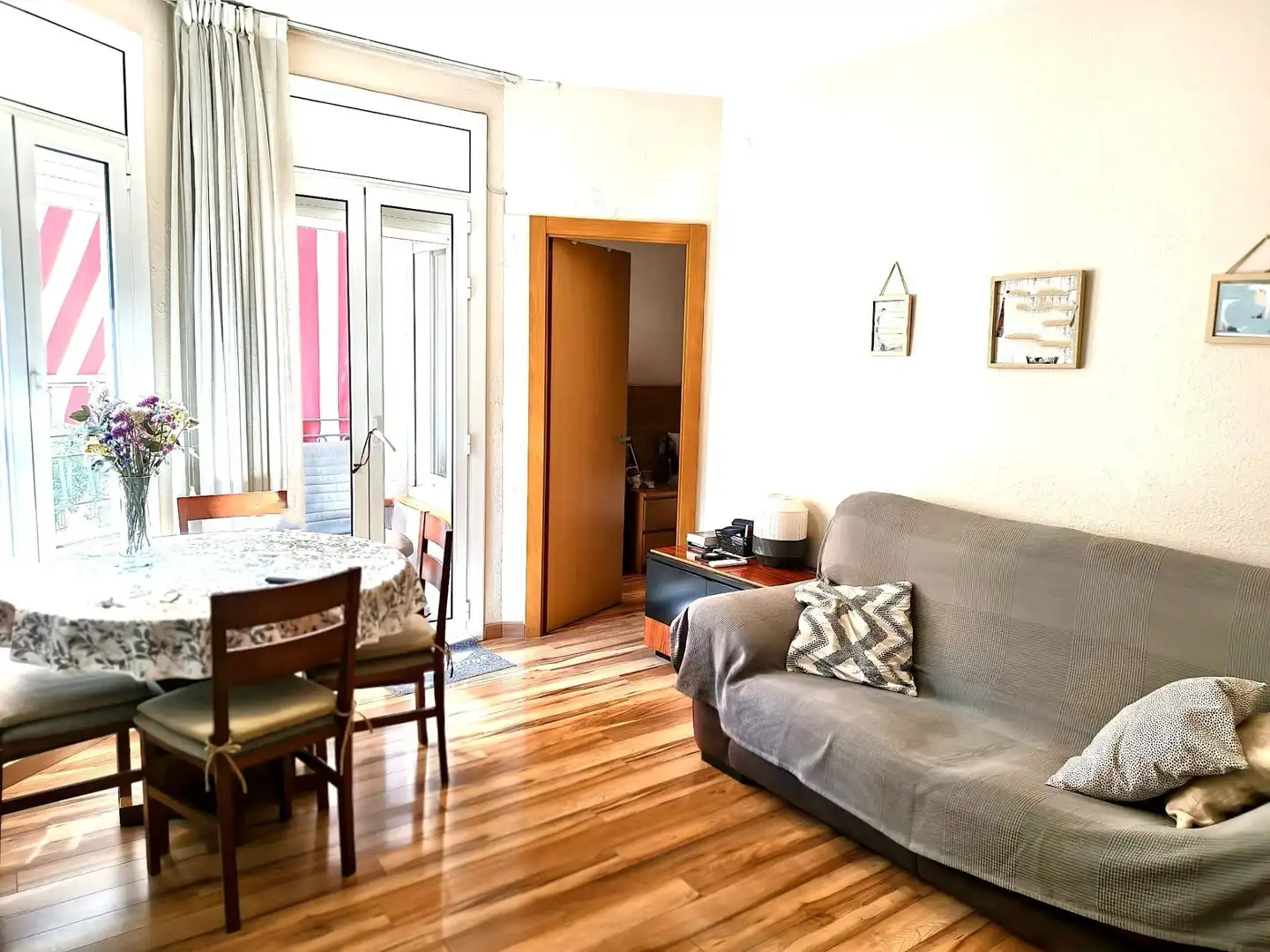 Sala de estar de Ático en venta en Barcelona con Aire acondicionado, Calefacción y Terraza