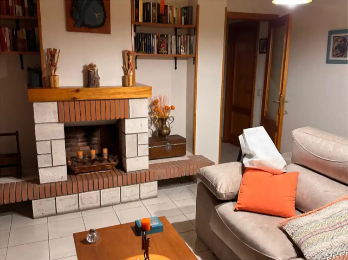 Sala de estar de Dúplex en venta en Cantalejo