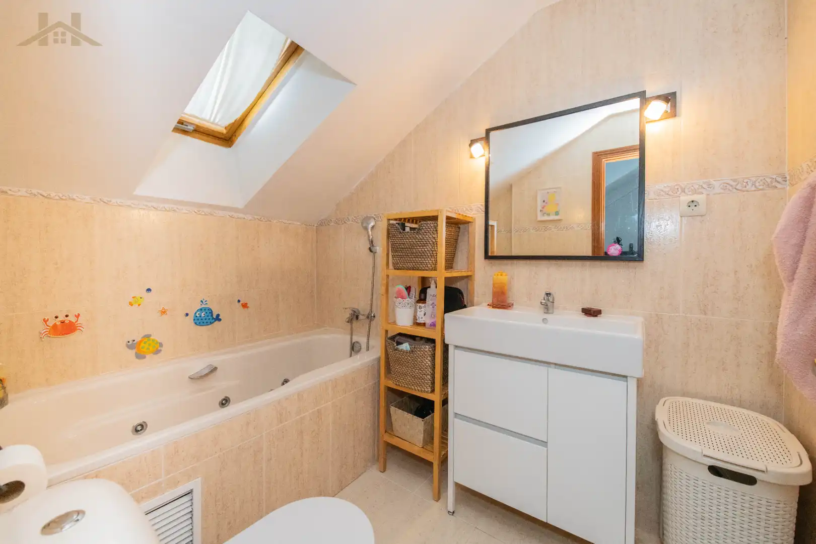Badezimmer von Wohnung zum Verkauf in Alpedrete mit Heizung und Terrasse