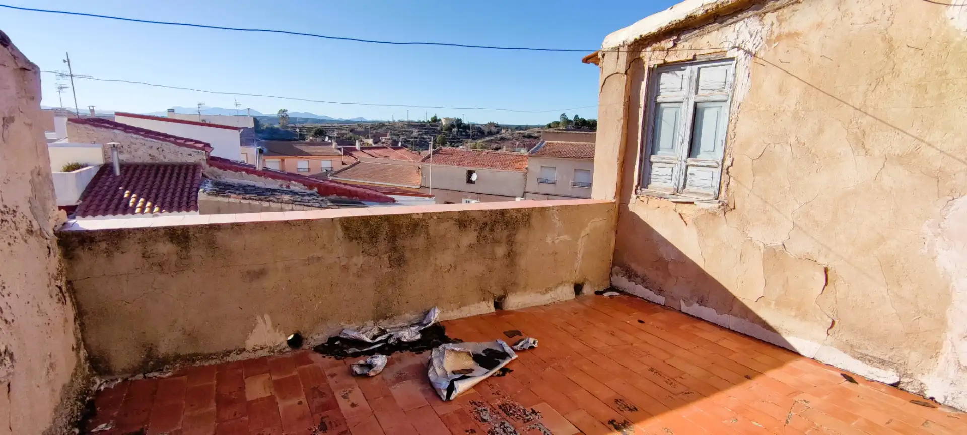 Terrassa de Casa adosada en venda en Aledo amb Terrassa, Traster i Moblat