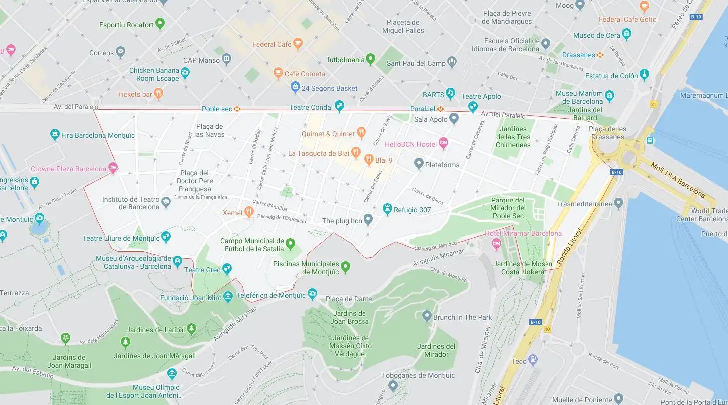 Pis de lloguer a Carrer de Blai, El Poble Sec - Parc de Montjuïc