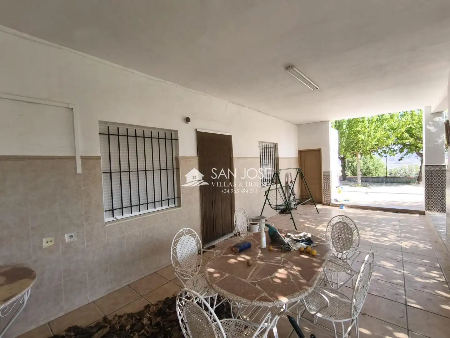 Jardín de Casa o chalet en venta en Aspe con Terraza, Trastero y Piscina