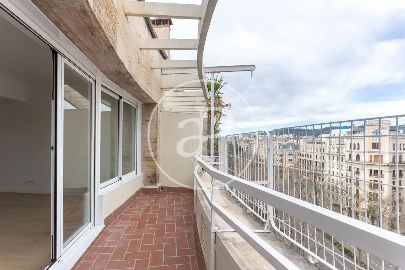 Terraza de Piso de alquiler en Barcelona con Aire acondicionado, Calefacción y Terraza