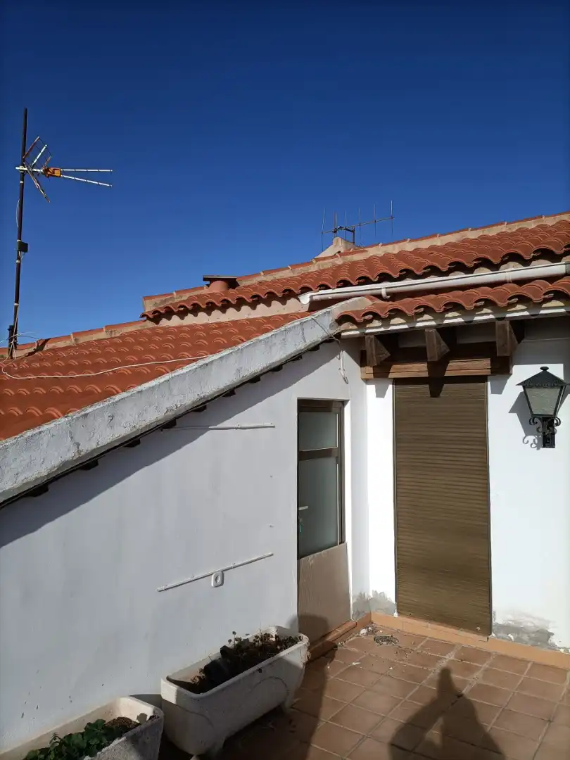 Vista exterior de Ático en venta en Segorbe con Parquet, Terraza y Amueblado