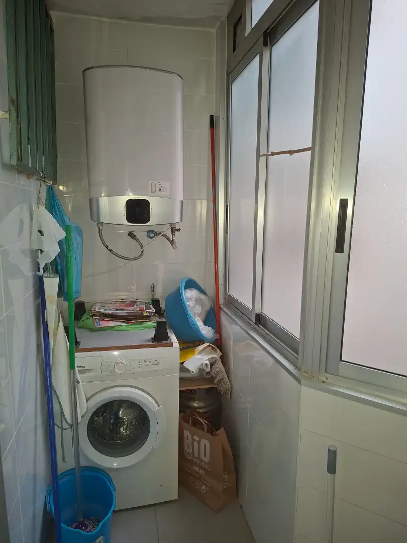 Kitchen of Flat for sale in Albal  with Air Conditioner, Oven and Balcony