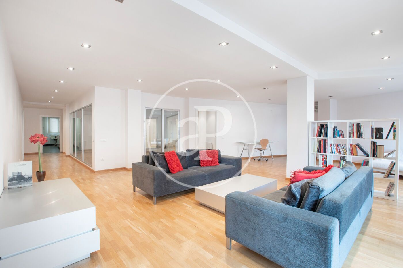 Sala de estar de Piso en venta en  Valencia Capital con Aire acondicionado, Calefacción y Terraza