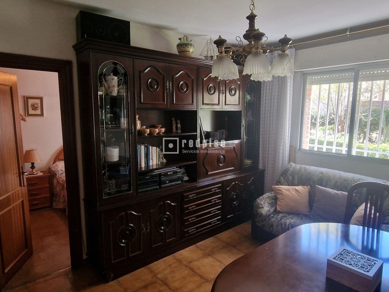 Living room of Flat for sale in  Madrid Capital  with Heating