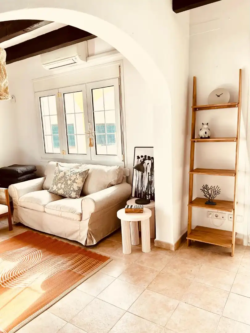 Sala de estar de Casa o chalet en venta en Ciutadella de Menorca con Aire acondicionado, Jardín privado y Terraza