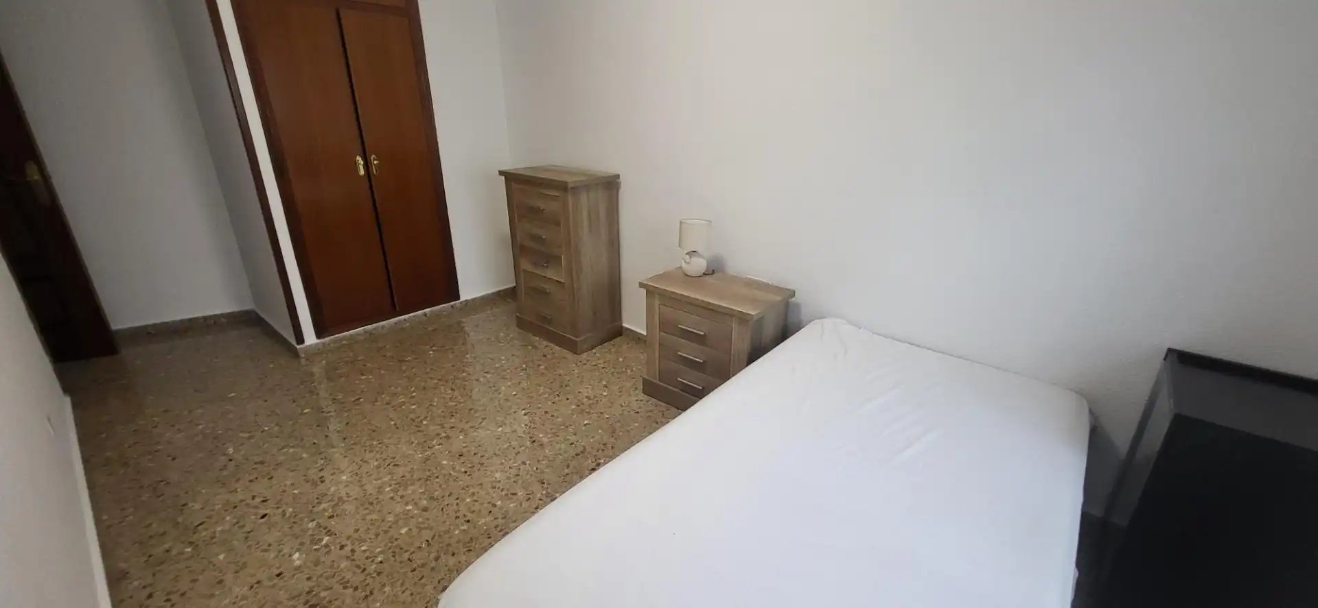 Bedroom of Flat for rent in Albacete  with Air Conditioner, Heating and Furnished