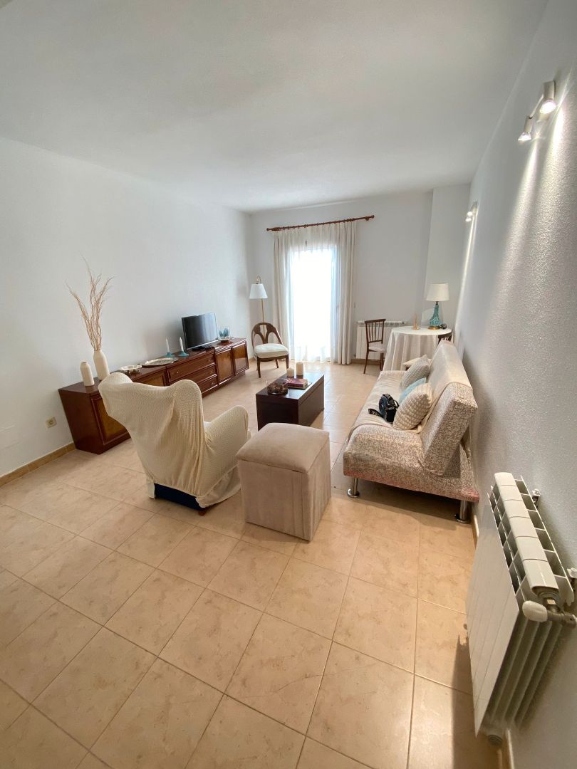Living room of Flat for sale in Trijueque  with Heating, Furnished and Balcony