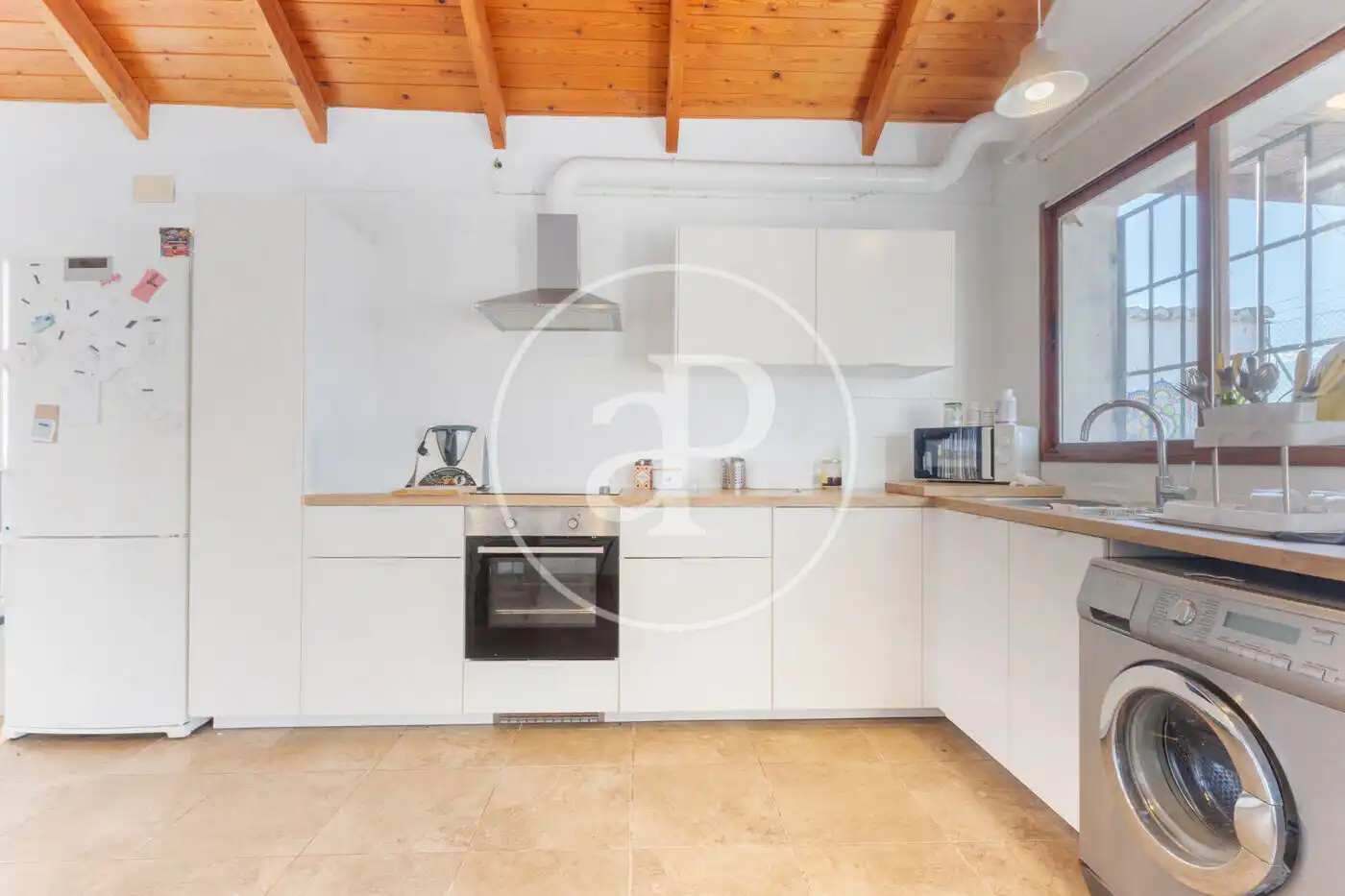 Cocina de Casa o chalet en venta en Foios con Aire acondicionado, Calefacción y Jardín privado