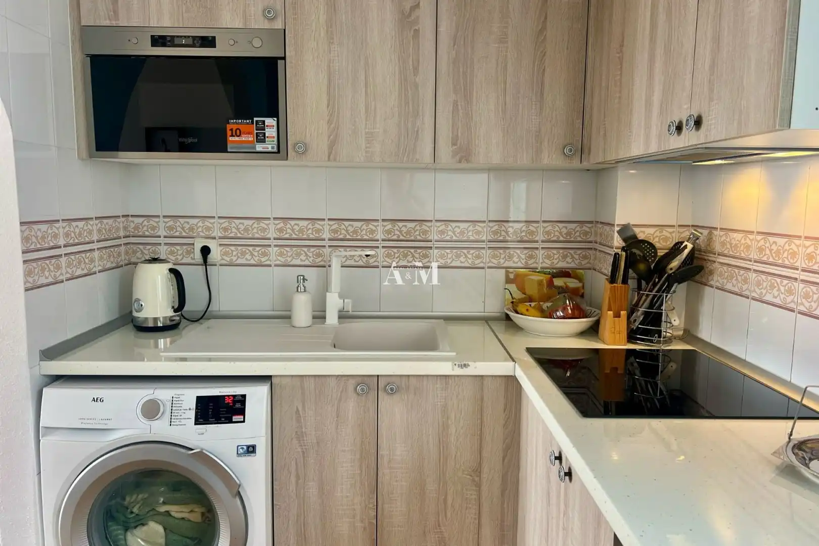 Kitchen of Apartments for rent in Torrevieja  with Heating, Furnished and Oven