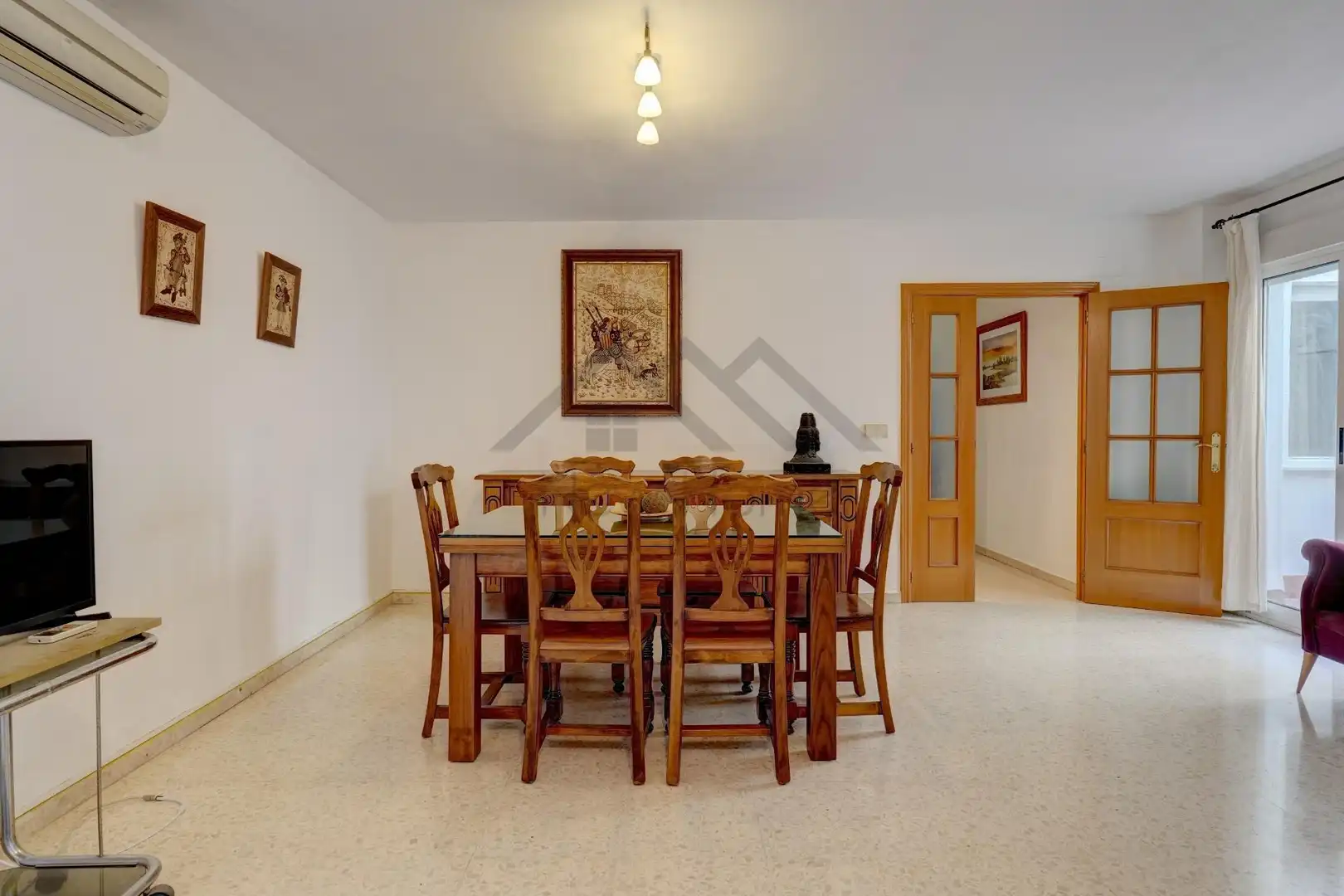 Comedor de Piso en venta en La Pobla de Vallbona con Aire acondicionado y Terraza