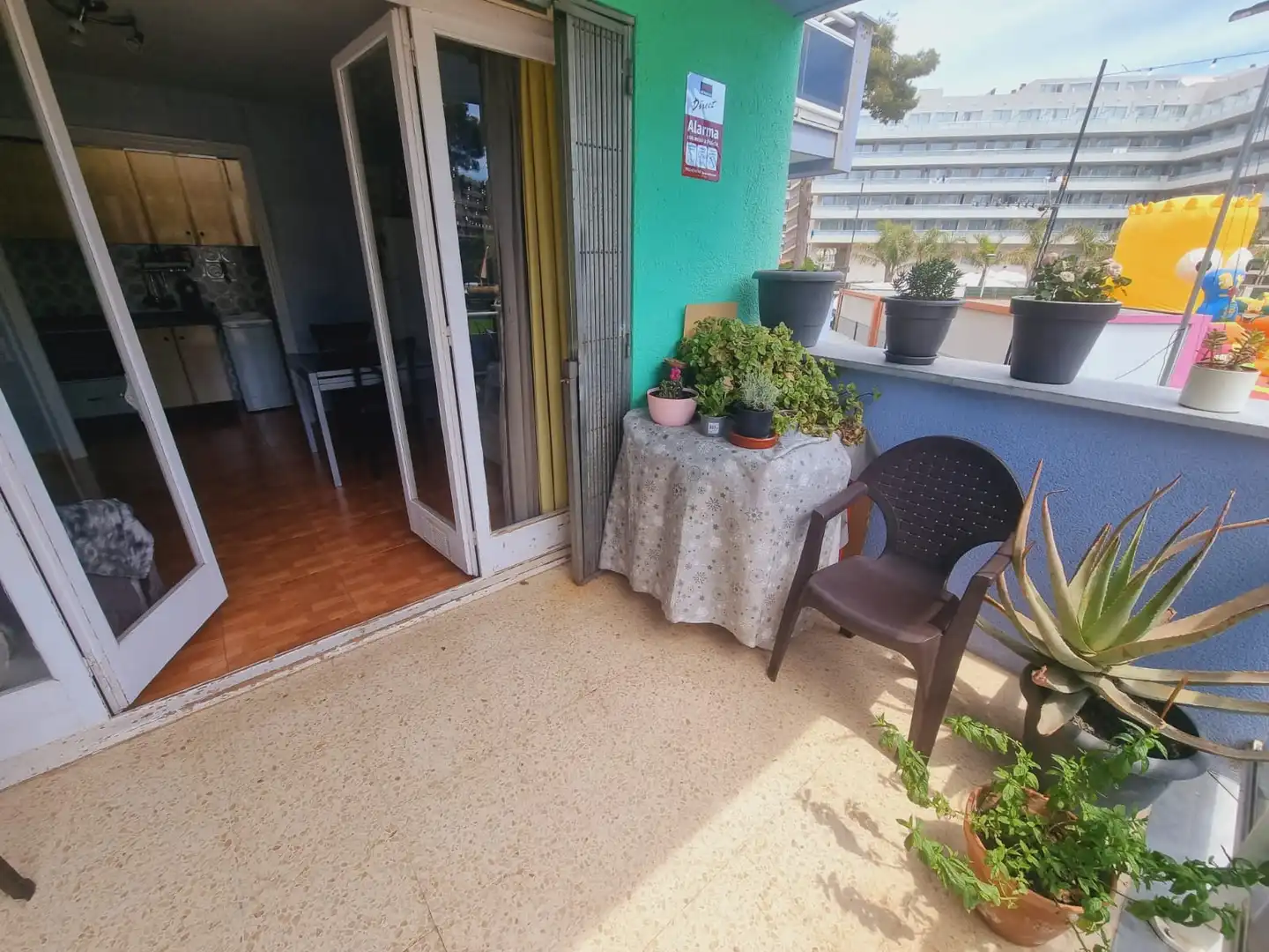 Terraza de Piso en venta en Salou con Terraza, Amueblado y Lavadora