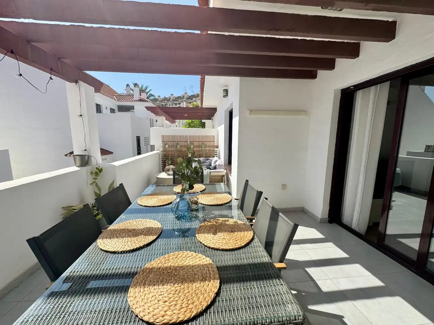 Terraza de Apartamento en venta en Marbella con Aire acondicionado, Terraza y Piscina