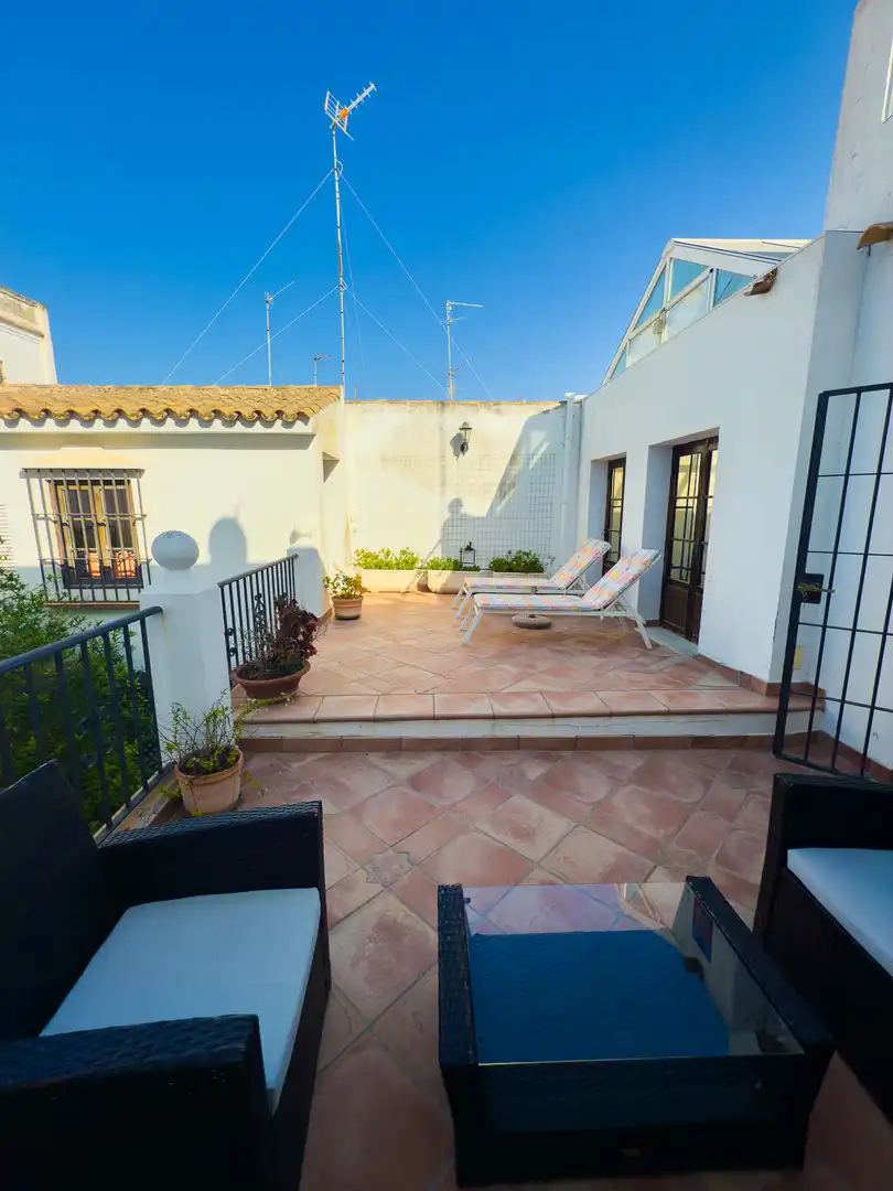 Terraza de Casa o chalet en venta en El Puerto de Santa María con Aire acondicionado, Terraza y Trastero