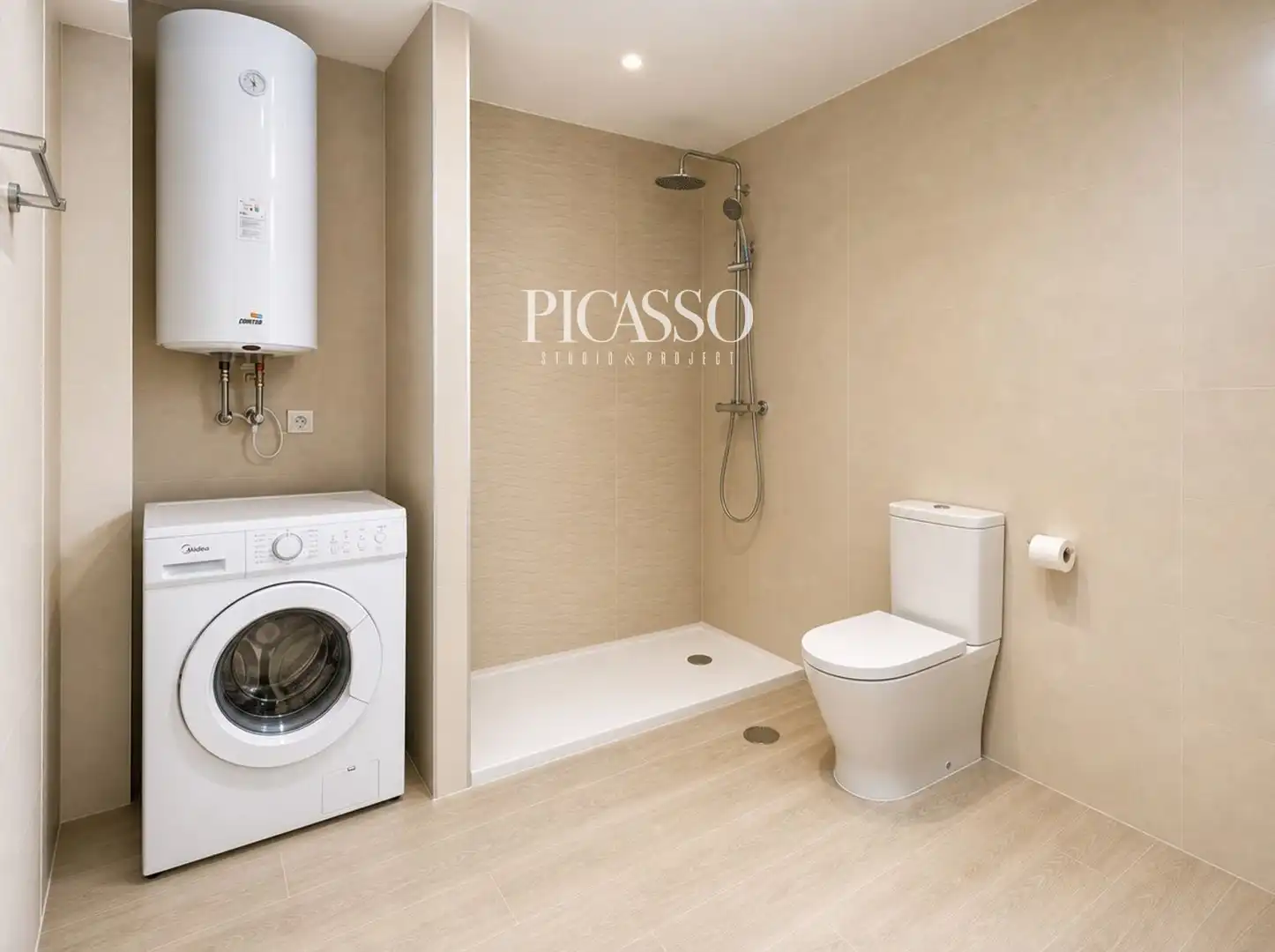 Baño de Dúplex en venta en Torremolinos con Aire acondicionado y Terraza