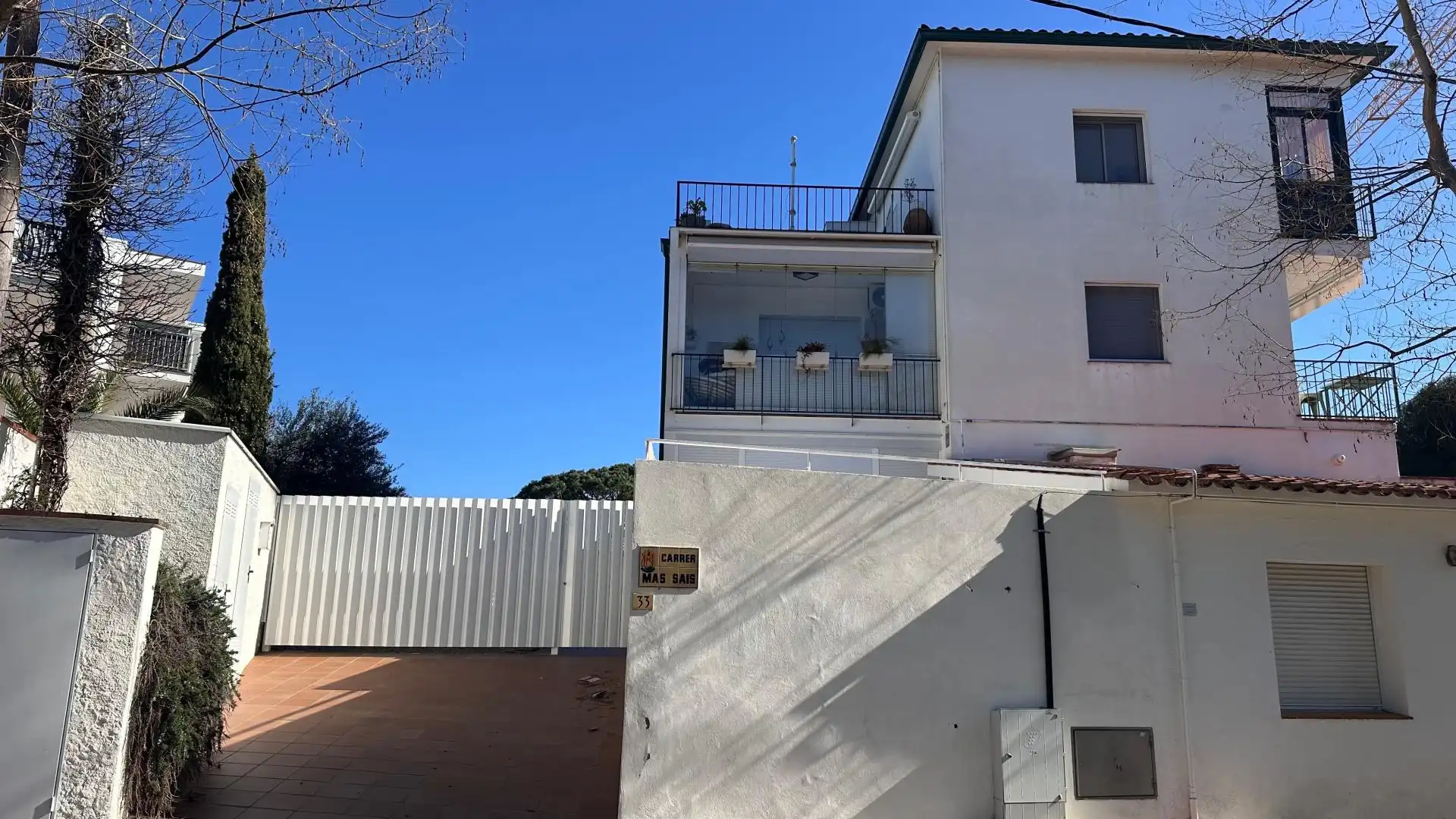Exterior view of Flat for sale in Castell d'Aro, Platja d'Aro i s'Agaró  with Air Conditioner and Terrace