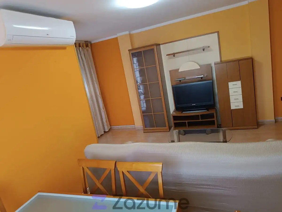 Living room of Flat for rent in L'Alcora  with Air Conditioner, Heating and Furnished