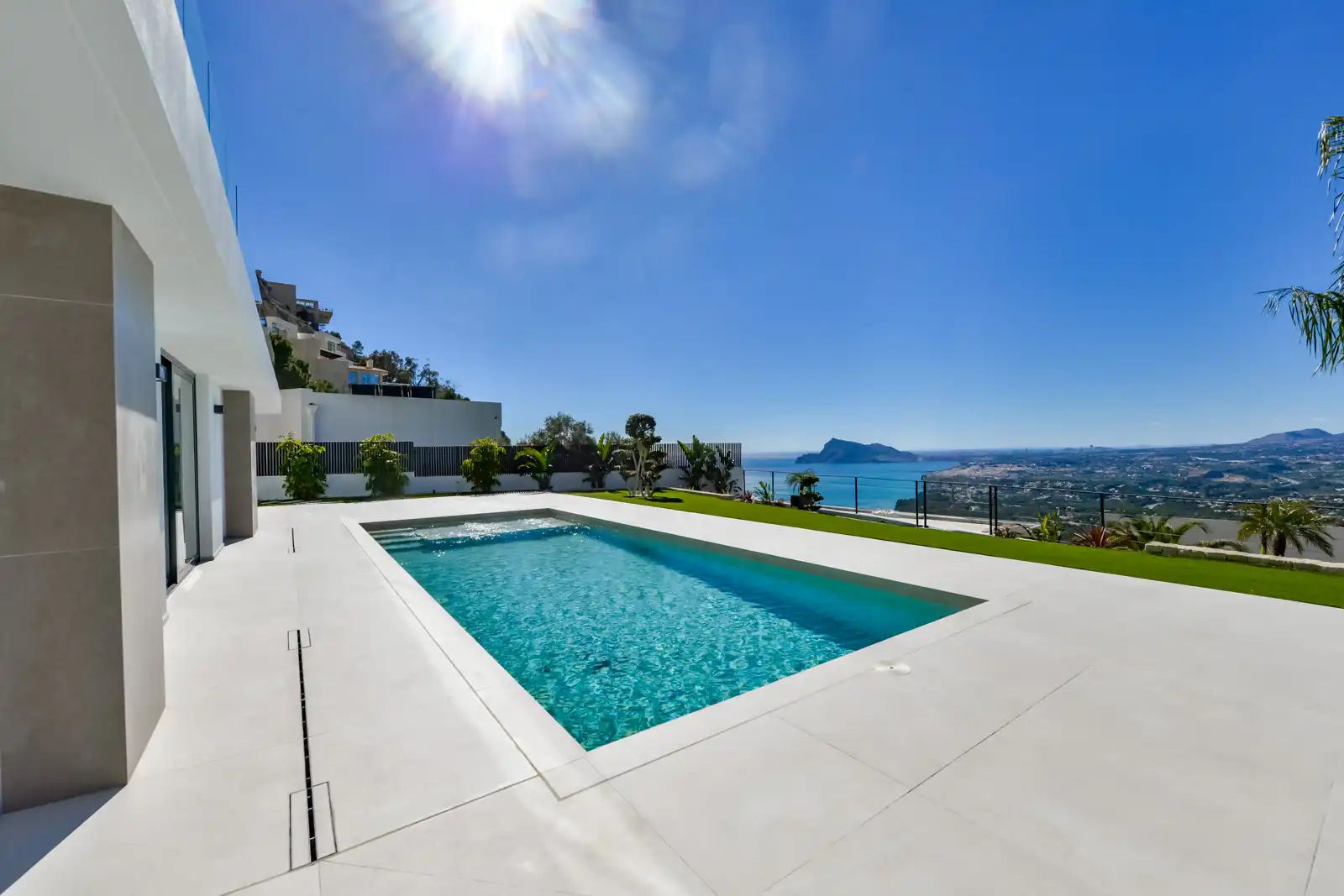 Piscina de Casa o chalet en venta en Altea con Aire acondicionado, Calefacción y Jardín privado