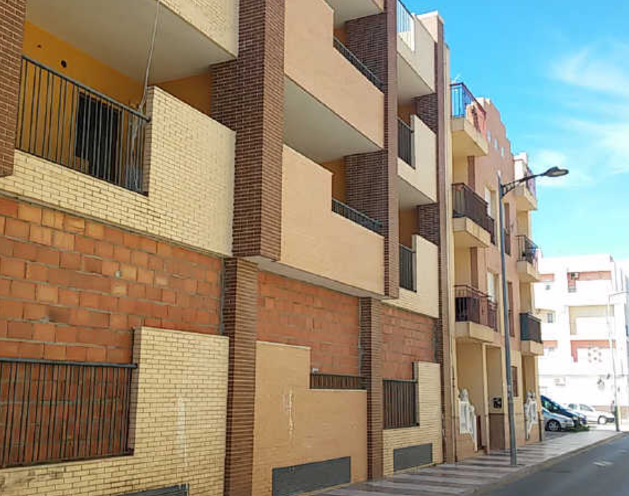 Exterior view of Flat for sale in Roquetas de Mar