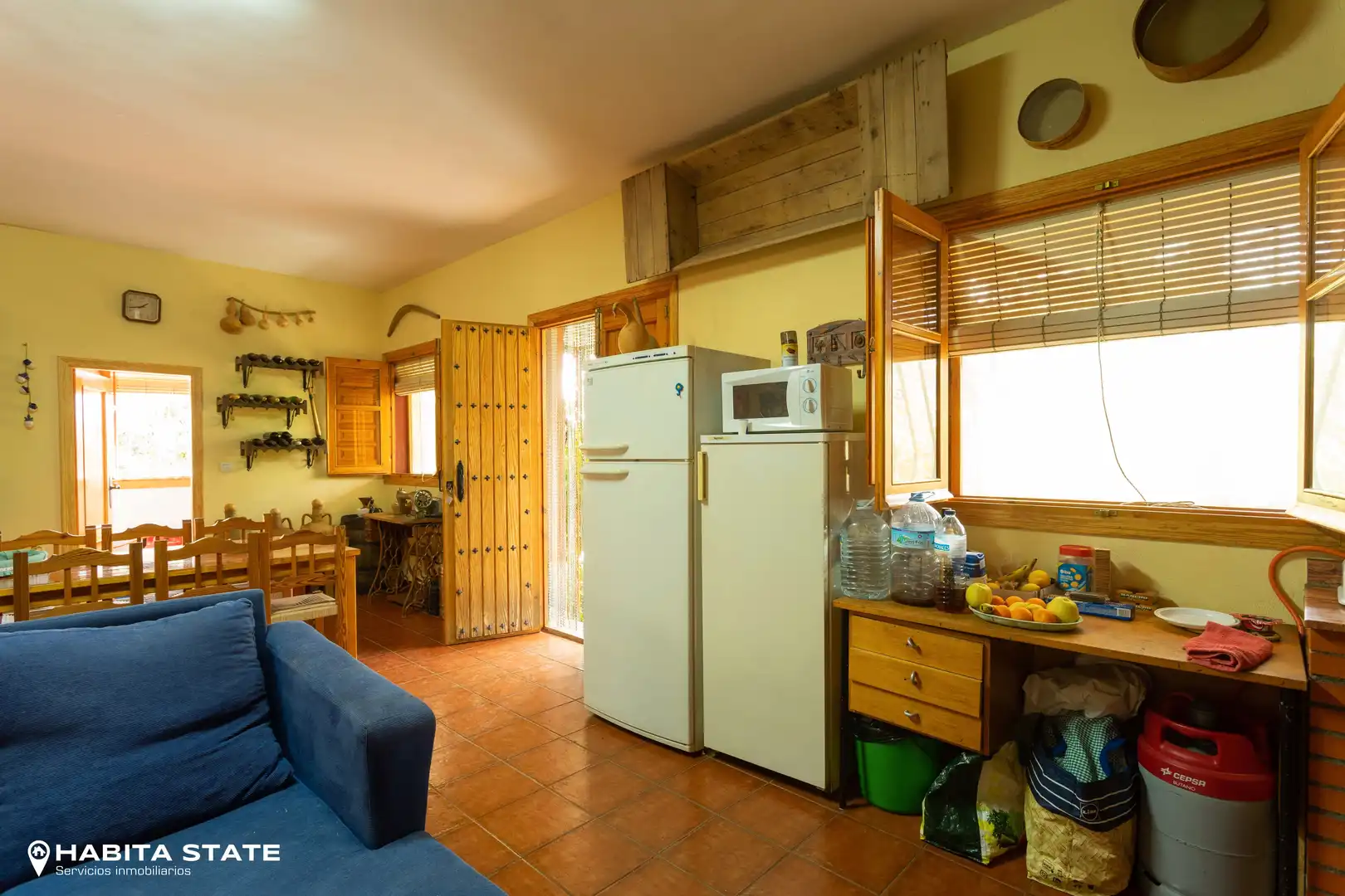 Cuina de Finca rústica en venda en Canjáyar amb Jardí privat i Moblat