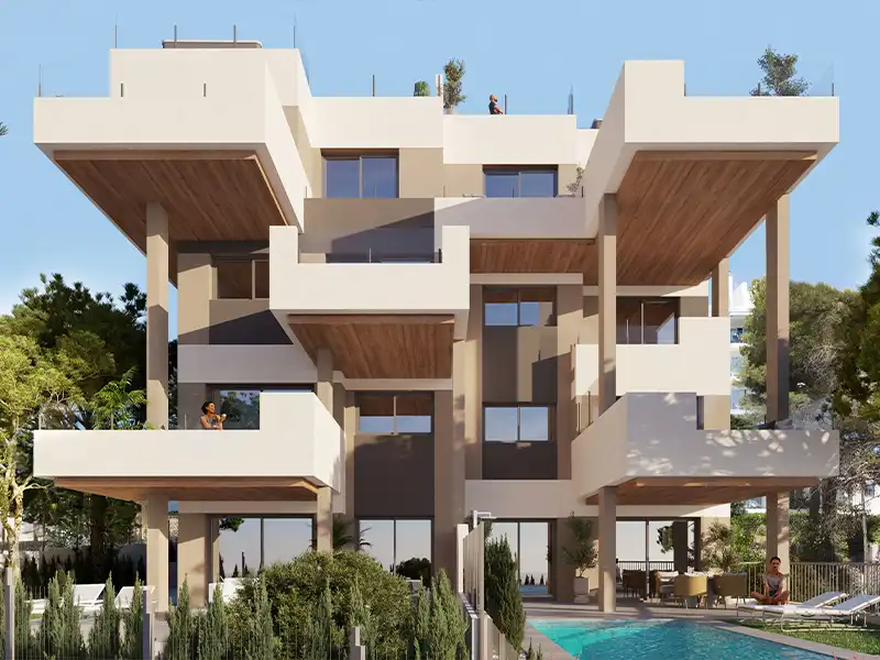 Vista exterior de Dúplex en venda en Capdepera amb Aire condicionat, Calefacció i Terrassa