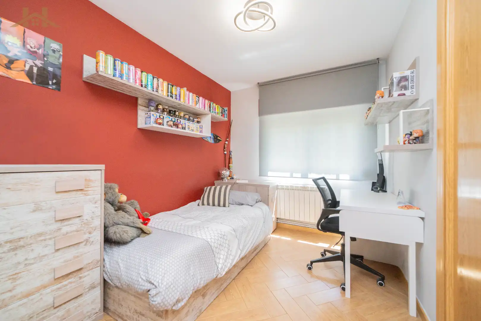Bedroom of Flat for sale in Collado Villalba  with Heating, Terrace and Community pool
