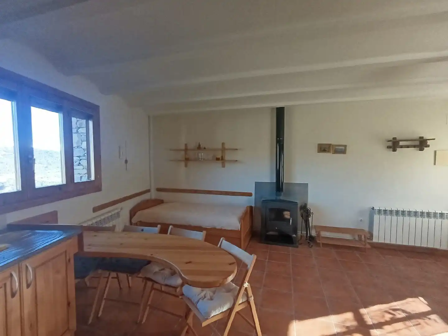 Sala d'estar de Casa o xalet en venda en Graus amb Calefacció, Jardí privat i Traster