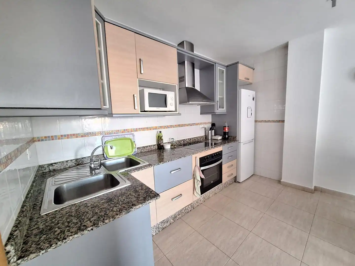Küche von Wohnung zur untervermieten in Murcia mit Klimaanlage, Heizung und Möbliert
