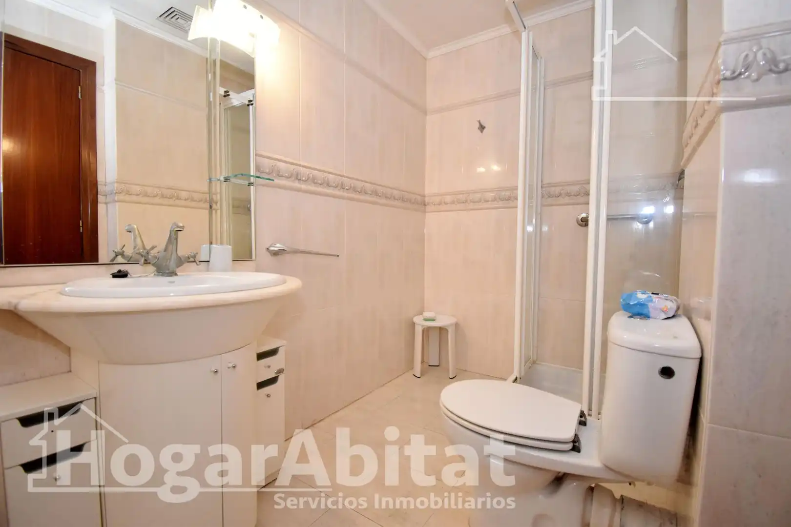 Bathroom of Flat for sale in Vila-real  with Air Conditioner, Heating and Furnished