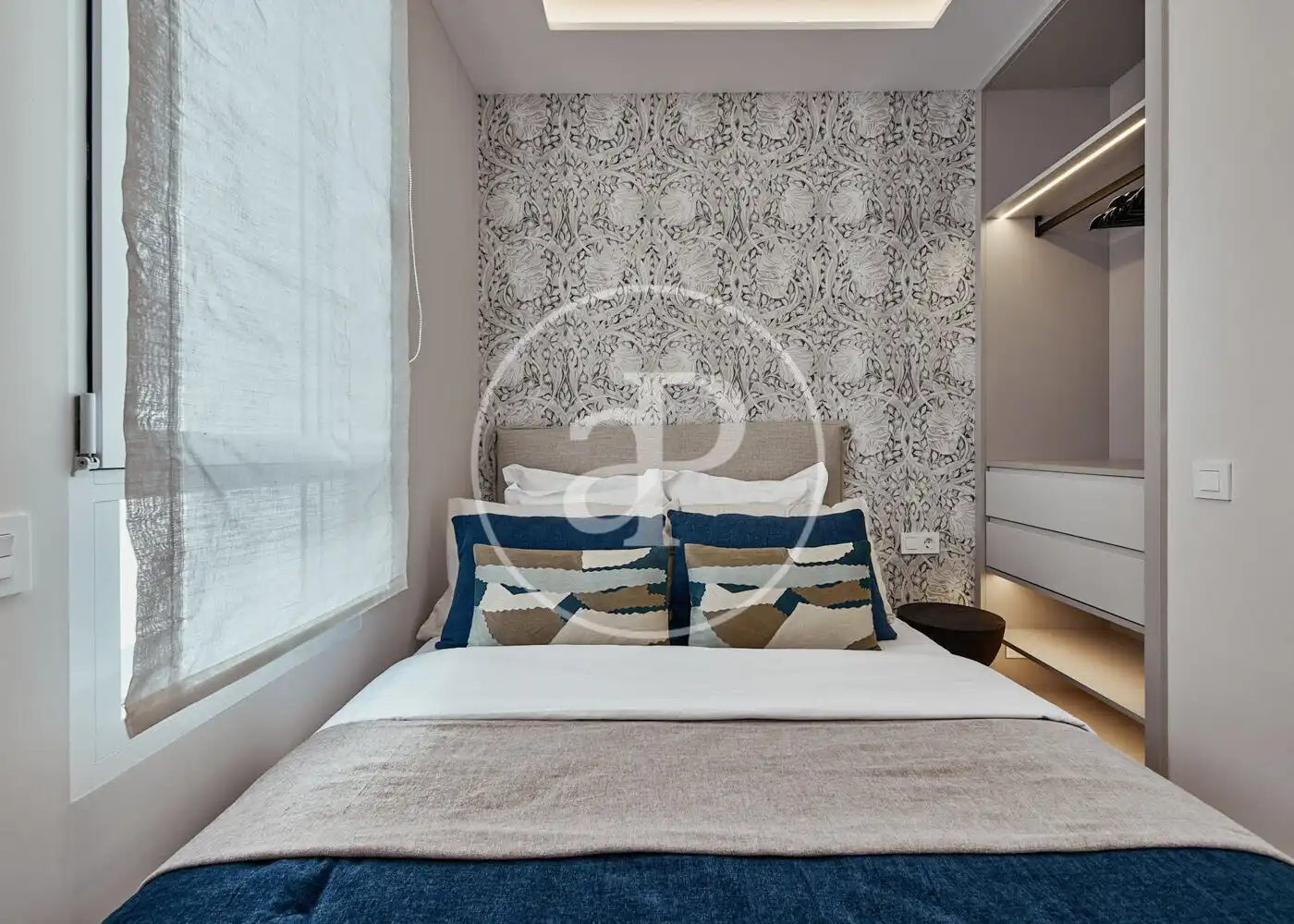 Bedroom of Flat for sale in Madrid  with Air Conditioner, Heating and Furnished