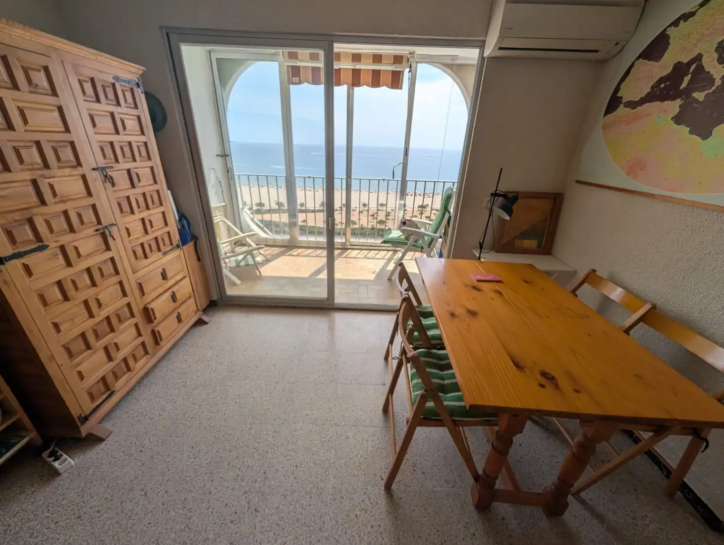Dormitori de Apartament en venda en Empuriabrava amb Aire condicionat, Moblat i Forn