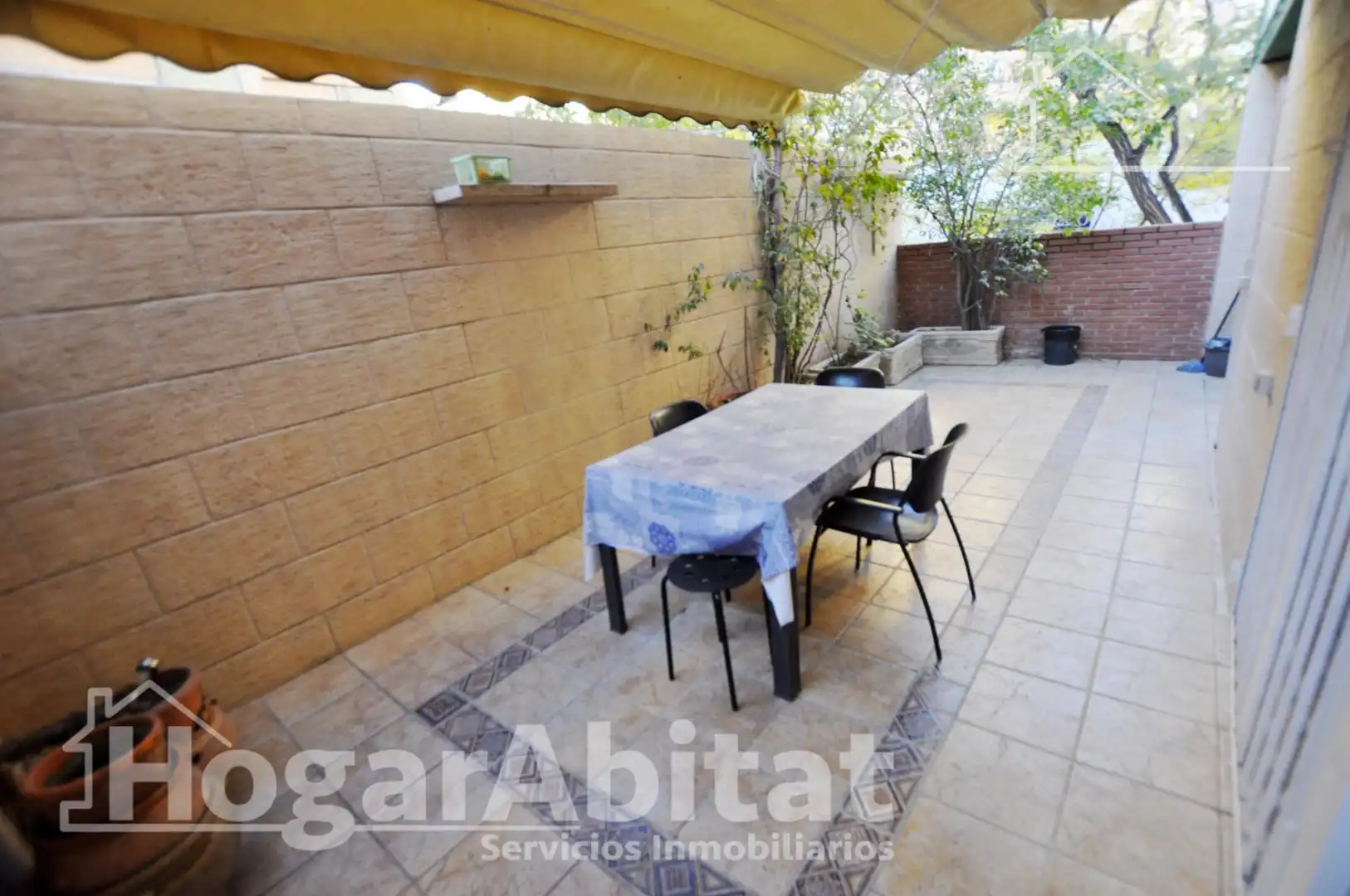Garten von Wohnung zum Verkauf in Valencia mit Klimaanlage, Parkett und Terrasse