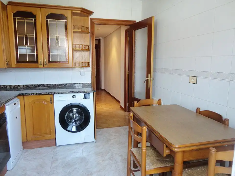 Kitchen of Flat for sale in Salas de los Infantes  with Heating, Terrace and Storage room