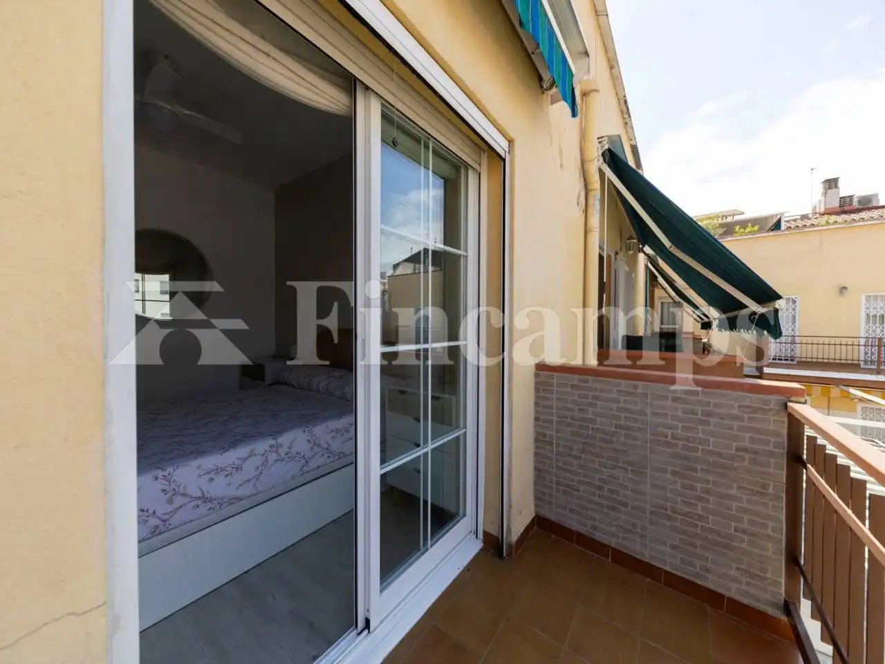 Balcony of Flat for sale in Sabadell  with Air Conditioner, Heating and Parquet flooring