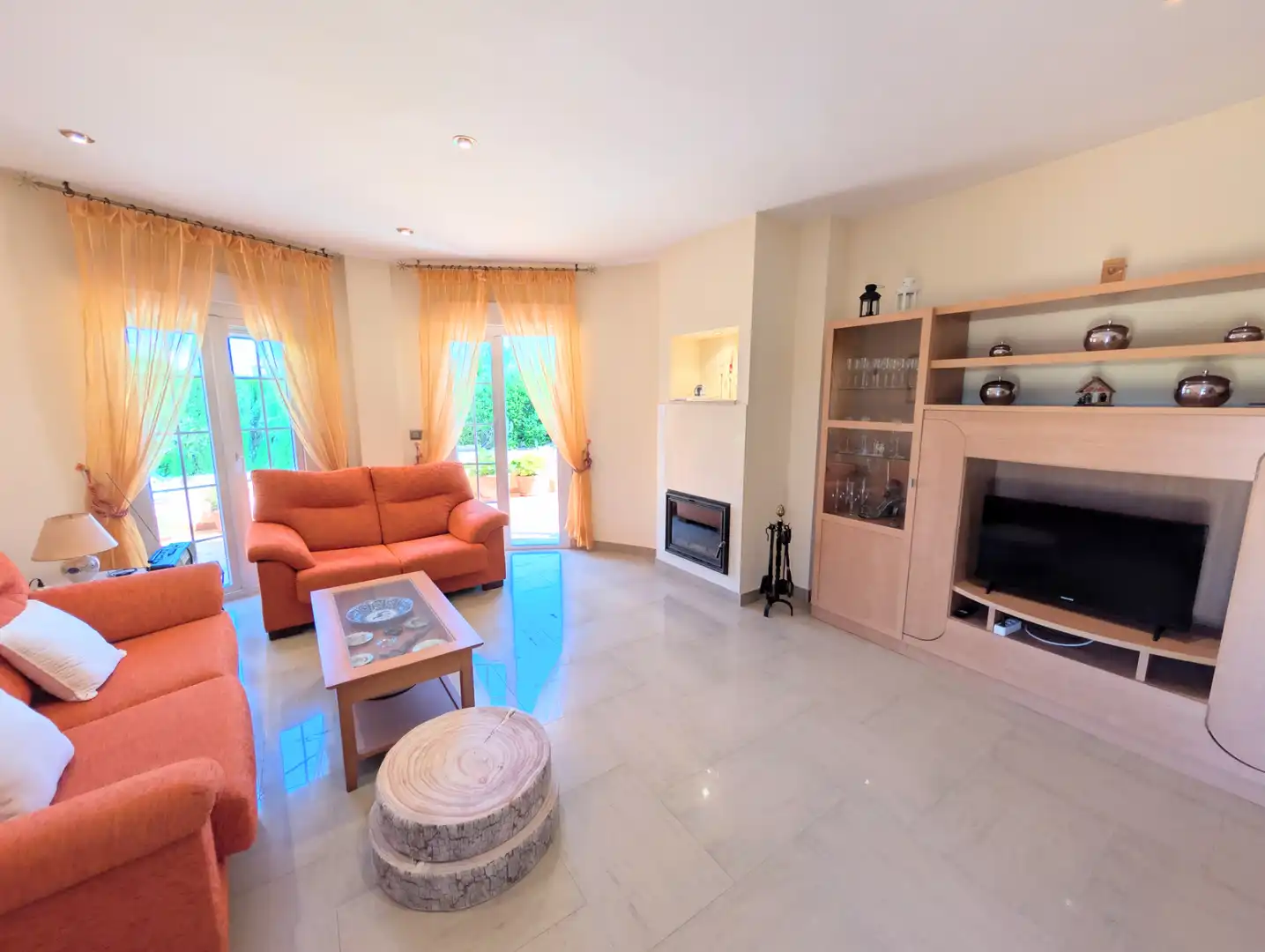 Sala de estar de Casa o chalet en venta en Cartagena con Aire acondicionado, Calefacción y Jardín privado