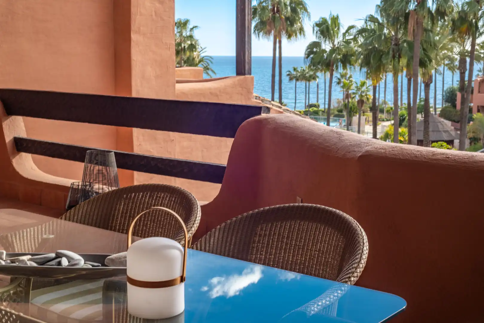 Terrassa de Apartament en venda en Estepona amb Aire condicionat, Terrassa i Piscina
