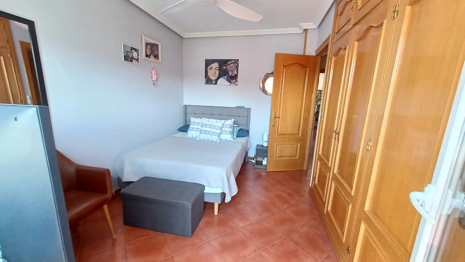 Bedroom of Houses for sale in Moralzarzal  with Air Conditioner, Private garden and Terrace